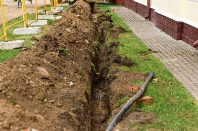 Drainage Ditch Digging