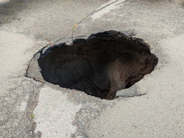 Sinkhole Repair in Hickory