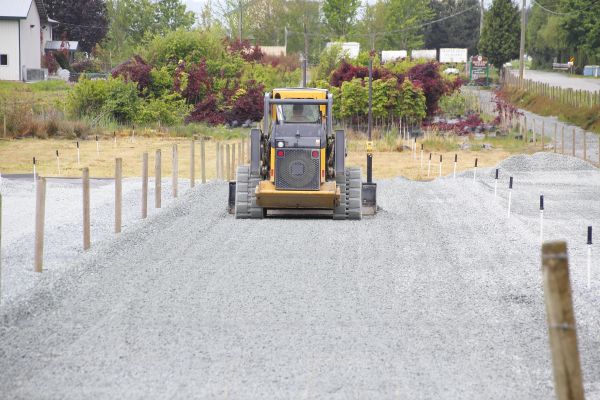 Gravel Driveway Leveling in Hickory
