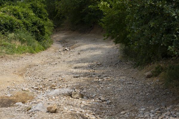 Gravel Road Pothole Repair in Hickory