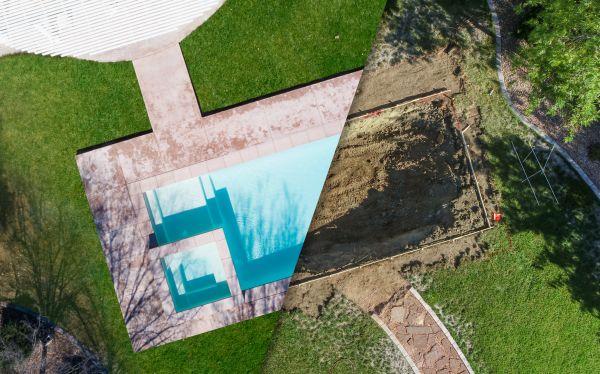 Pool Ground Preparation in Hickory