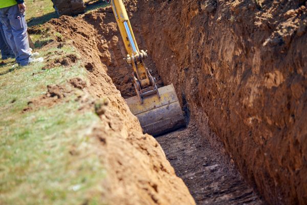 Cost of Trench Digging in Hickory