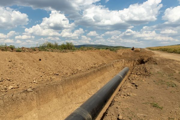 Cost of Gas Line Trenching in Hickory
