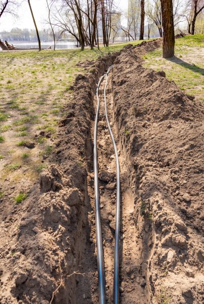 Cost of Irrigation Trenching in Hickory